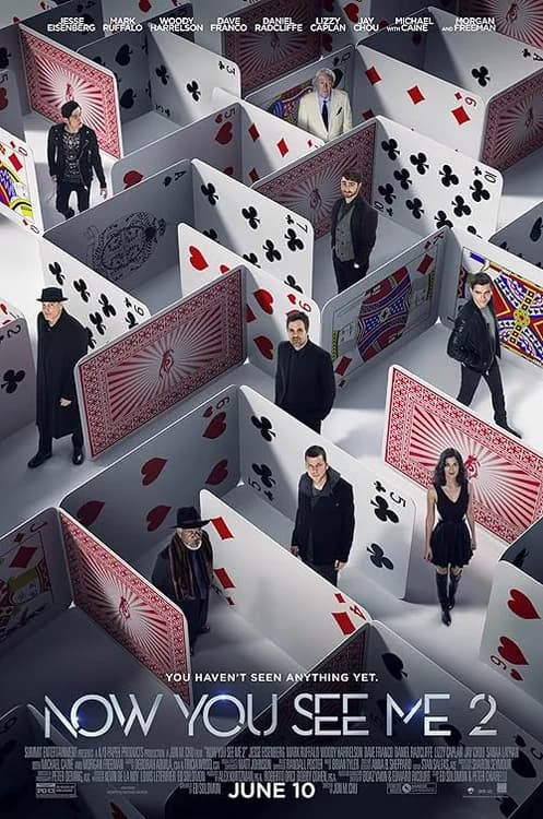 Now You See Me 2 film posteri
