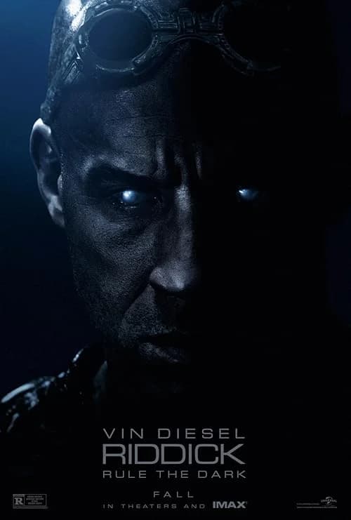 Riddick film posteri