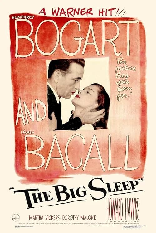 The Big Sleep film posteri