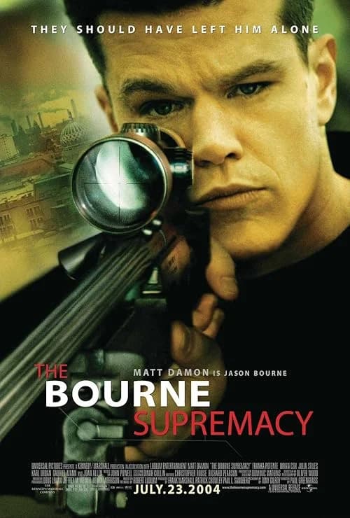 The Bourne Supremacy film posteri