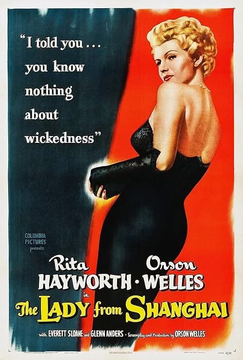 The Lady from Shanghai film posteri