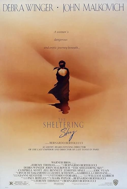The Sheltering Sky film posteri