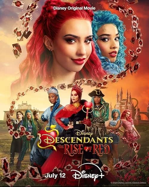 Descendants: The Rise of Red film posteri