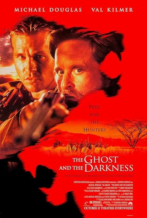 The Ghost and the Darkness film posteri