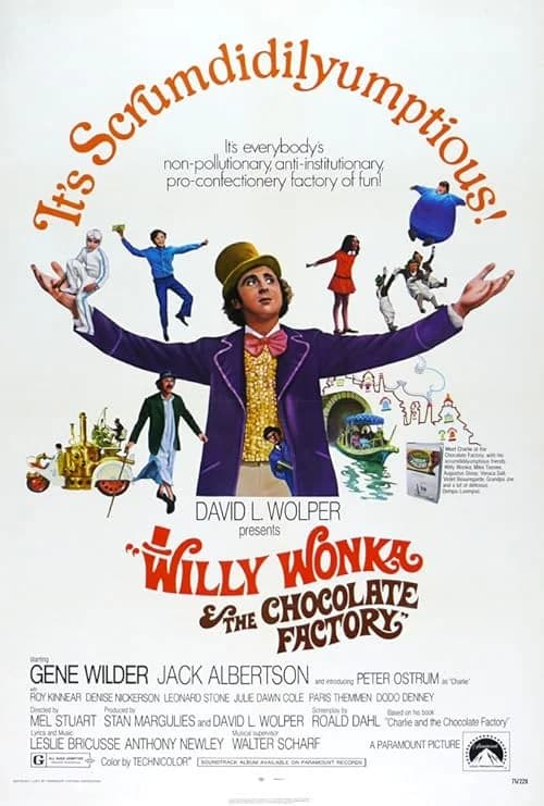 Willy Wonka & the Chocolate Factory film posteri